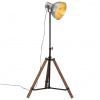 vidaXL Podlahová lampa 25 W starožitná strieborná 75x75x90-150 cm E27 371890