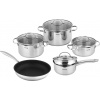 Siguro Pure Delight Súprava riadu, 9 ks, súprava hrncov + panvica 28 cm