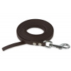 Firedog BioThane Vodítko 13 mm 1 m bez rúčky tmavohnedé