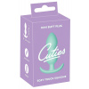Cuties Mini Análny Plug - silikónový mätový zázrak (2,3 cm)
