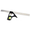 Uholník stolársky 30 cm s vodováhou, XL-TOOLS