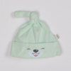 Bavlnená dojčenská čiapočka Bobas Fashion Lucky zelená - 68 (4-6m)