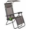 Záhradné lehátko - Aruba Beach Garden Deckchair s grafitovou strechou (Aruba Beach Garden Deckchair s grafitovou strechou)