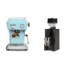 Ascaso Dream PID, Kid Blue + Eureka Mignon Zero, BL black