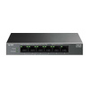TP-LINK TP-Link LiteWave LS106LP sieťový prepínač Nespravované Fast Ethernet (10/100) Podpora napájania cez Ethernet (PoE) Čierna (LS106LP)