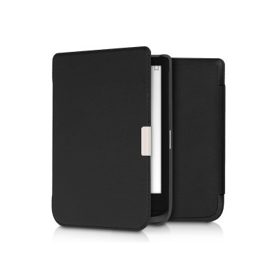 Flipové púzdro kwmobile PocketBook Touch Lux 4 / Lux 5 / Touch HD 3 / Color (2020) černá