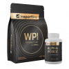 Insportline SADA: Protein WPI 700g + Stimulant AlphaForce, 90 kapslí ()
