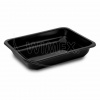 Wimex Menu misa (PP) nedelená čierna 227 x 178 x 40 mm (50 ks)