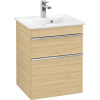 VILLEROY & BOCH Venticello závesná skrinka pod umývadielko, 2 zásuvky, 466 x 425 x 590 mm, Nordic Oak, A92201VJ