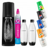 SodaStream Saturátor Terra 2 fľaše + 4 sirupy bez cukru grapefruit, Pepsi