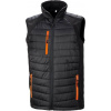 RESULT R 238X COMPASS / Unisex hybridná vesta - black/orange S