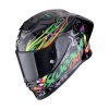 Moto SCORPION EXO-R1 EVO II AIR SAVAGE čierno/zeleno/oranžová XS