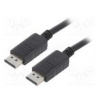 Kabel DisplayPort 1.1,HDMI 2.0 PVC černá 28AWG