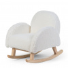Childhome Kreslo detské hojdacie Teddy Off White