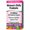 Webber Naturals Probiotiká dámske 25 mld. zdravá vaginálna flóra 30 veg. kapúl