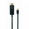 Kábel Gembird CC-mDP-HDMI-6 1,8 m čierny (CC-mDP-HDMI-6)