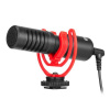BOYA Microphone Wired, Super-cardioid Condenser, Improved sensitivity 3.5mm output Black EU BY-MM1+