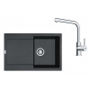 Franke Sety Kuchynský set G259O, fragranitový drez MRG 611 a batéria FS 3230.031, ónyx/chróm 114.0700.721