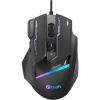C-TECH herní myš Zyra (GM-16), casual gaming, 7200 DPI, 8 tlačítek, RGB podsvícení, USB