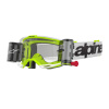 okuliare VISION 8 WORDMARK ROLL-OFF WIDE VISION, ALPINESTARS (biela/žltá fluo, číre plexi a roll-off systém) 2025