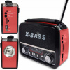 PRENOSNÉ SIEŤOVÉ KUCHYNSKÉ RÁDIO NA BATÉRIE FM/AM/SW USB AUX SD MP3