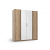 Šatníková skriňa so zrkadlom Kaja 2F 2 200x239x62 - dub