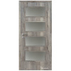 Doornite CPL-Deluxe laminátové interiérové dvere DOMINANT SKLO, Dub Halifax, DTD LAMDominantSKLODubHalifax