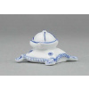 Cibulák koruna kráľa Melichara 2 cm cibulový porcelán, originálny cibulák Dubí 1. akosť