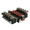 Hydraulický rozdeľovač 5 sekciový 80L/min elektricky ovládaný 12V Badestnost: 05Z80 5xA ES3 12VDC G