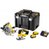 DeWALT DCK2012P2T Kombo sada (DCS570+DCS334+18V+2x5,0Ah) Tstak