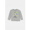 Detská bavlnená košeľa s dlhým rukávom United Colors of Benetton 3I1XG10KH.P.seasonal sivá 116