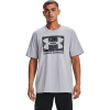 Tričko Under Armour Abc Camo Boxed Logo SS Mod Gray Light Heather/ Mod Gray Light Heather XS XS