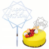 TOPPER NA TORT DEKORÁCIA NÁPIS HAPPY BIRTHDAY