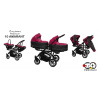 Baby Active Twinni Premium : Autosedačka (vajíčko) - Bez autosedačky, Farba - Amarant