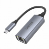 Adaptér Unitek U1312A USB-C 3.1 Gen 1 - RJ45 1000 Mbps 0,15 m (Adaptér Unitek USB-C 3.1 Gen 1 - RJ45 1000 Mbps 0,15 m (U1312A))