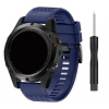 eses Silikónový remienok pre Garmin EasyFit/QuickFit 20 mm Farba: mesačná modrá
