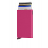 Kovové puzdro na karty SECRID Cardprotector Powder fuksia fuksia