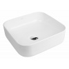 Oltens Hadsel umývadlo 38.5x38.5 cm štvorec pultové umývadlo biela 40807000