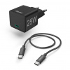 HAMA Sada Hama: rýchla nabíjačka USB-C PD/QC 25 W + kábel USB-C 1,5 m