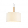 ACA DECOR Závesné svietidlo YASMINE max. 60W/E27/230V/IP20, biele, priemer 250mm