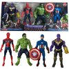 AVENGERS SADA 4 FIGÚROK HULK SPIDERMAN AMERIKA