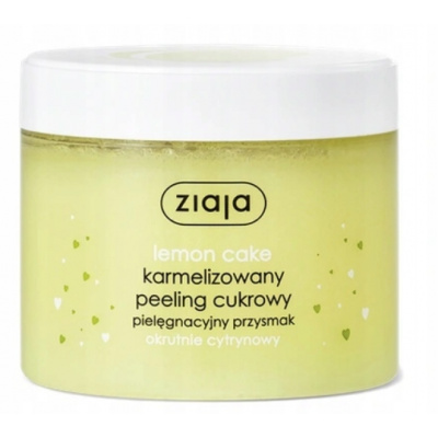 Ziaja Lemon Cake Sugar Body Scrub telový peeling 300 ml