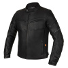 Kožená bunda na motocykel SECA Darkside TFL čierna XL
