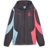 Puma Mcfc Prematch Woven Anthem Jacket W Tracksuit Top Womens Dark Navy 14 (L)