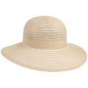 Dámsky béžový slamený letný klobúk - Floppy Mayser Janell Veľkosť: 55 cm (S)