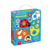 CzuCzu Prvé puzzle pre najmenších – 8 skladačiek s dierkou pre deti od 1 roka