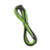 CableMod PRO ModMesh RT-Series 8-Pin PCIe Cable ASUS ROG / Seasonic (600mm) - black / light green CM-PRTS-8PCI-N60KKLG-3PK-R