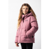 Detská zimná bunda Coccodrillo ružová farba, OUTERWEAR GIRL JUNIOR ZC5152112OGJ 152