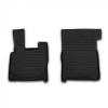Gumové koberčeky DAF XF 2014- (přední, 2ks) - Novline 28 mm okraj černá - 88.01.210kf