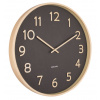 Designové nástěnné hodiny 5852BK Karlsson 40cm
